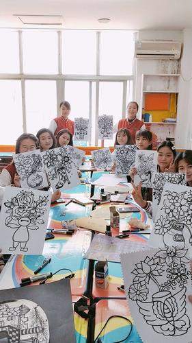 神墨濟寧學校繪畫技術培訓圓滿落幕，七大課程技能培訓再譜華章